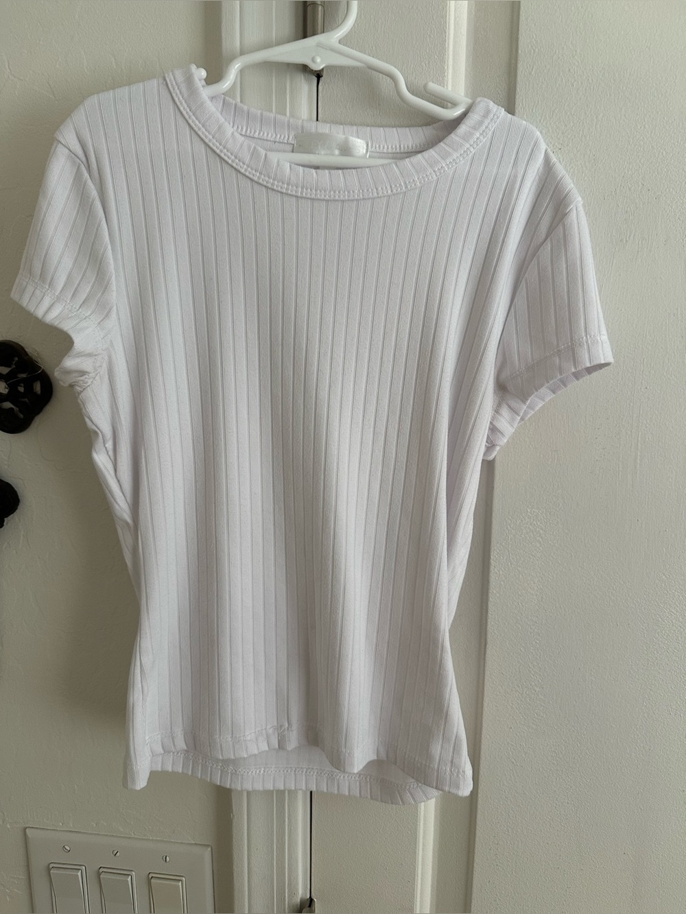Set of two black and white tops for teen girls size small/medium